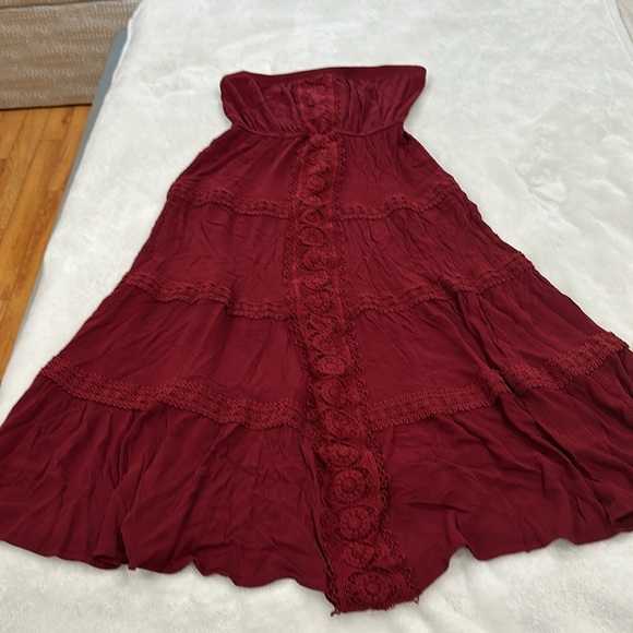 Justily strapless boho dress size XL - Picture 2 of 12